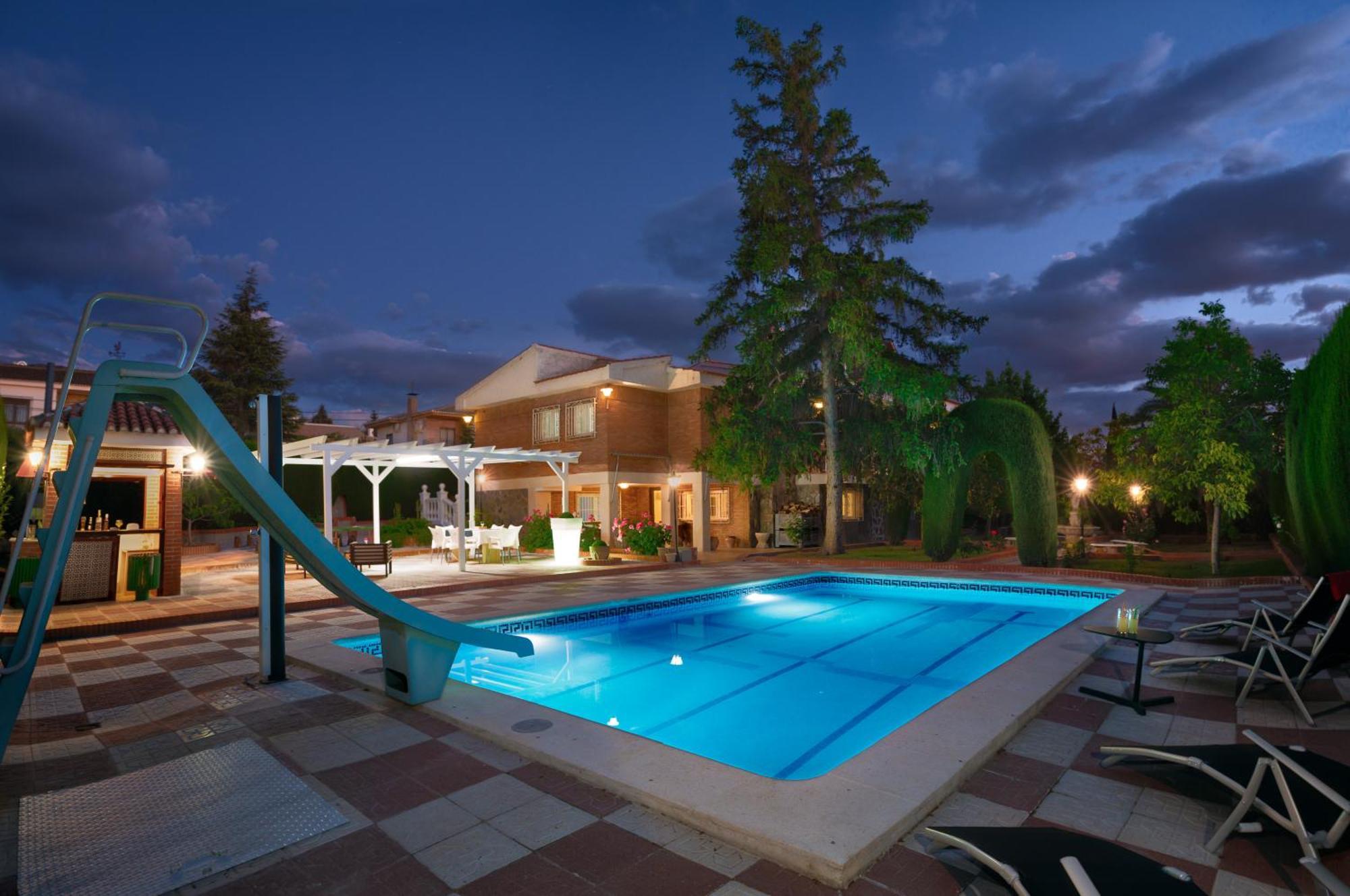 Villa Granada Garden Deluxe Monachil Eksteriør billede